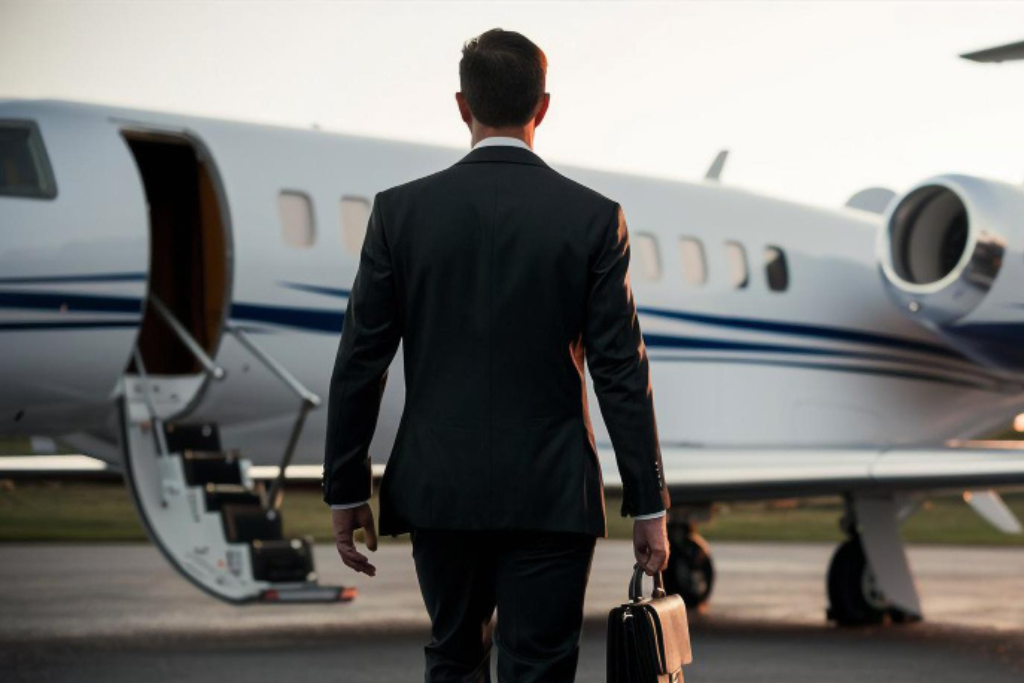Executive private jet