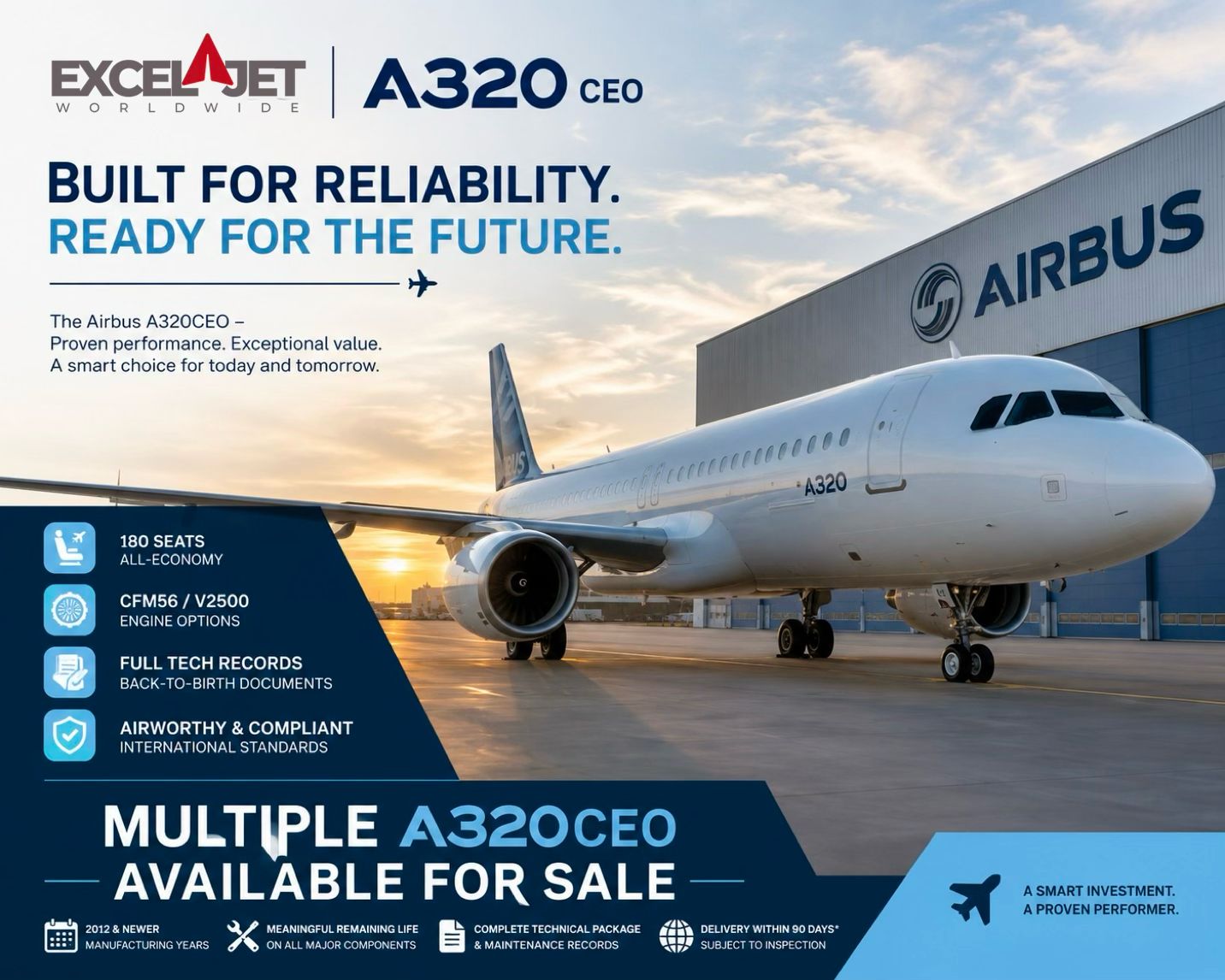 a320 sale - Excel Jet