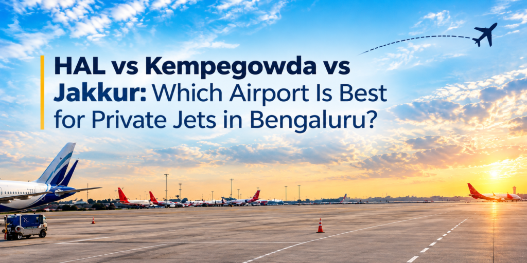 Which Airport is Best for Private Jets In Bengaluru