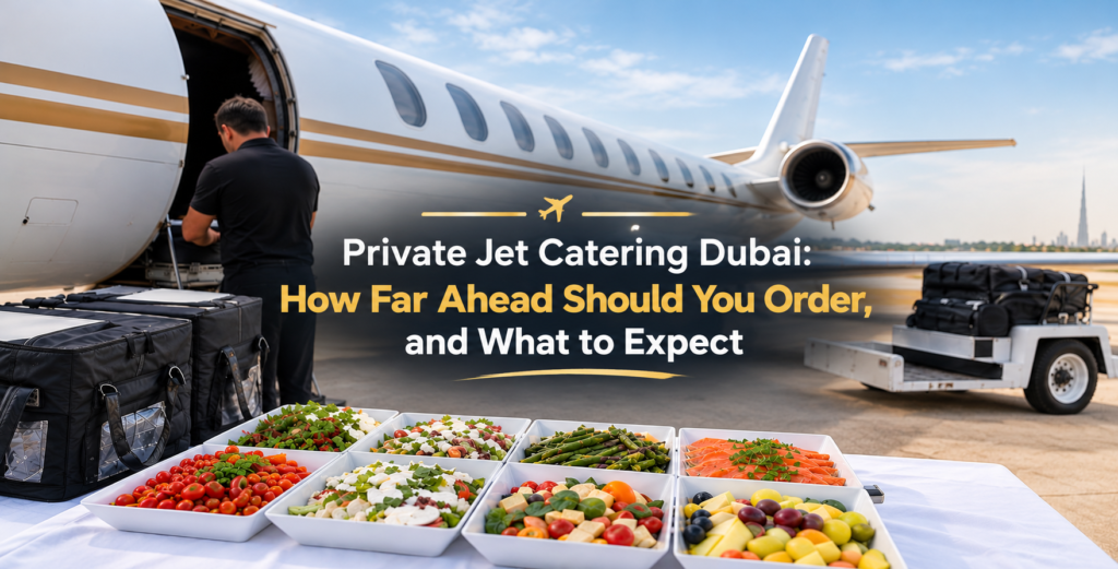 Private Jet Catering Dubai Guide