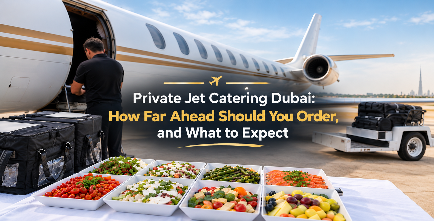 Private Jet Catering Dubai Guide